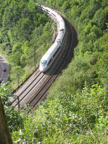 ICE 3 auf der Geislinger Steige