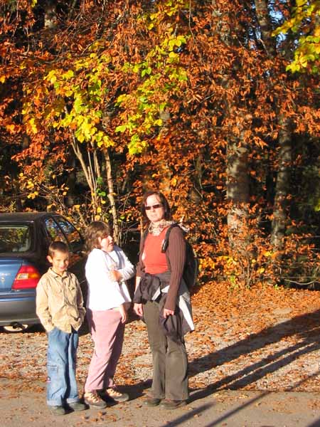 zurück am Wanderparkplatz am Eistobel
