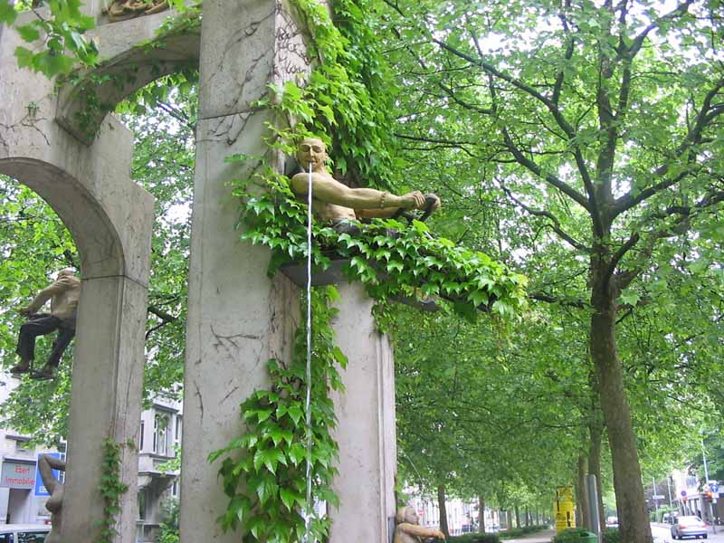 Autofahrerbrunnen in Konstanz (Bodensee)