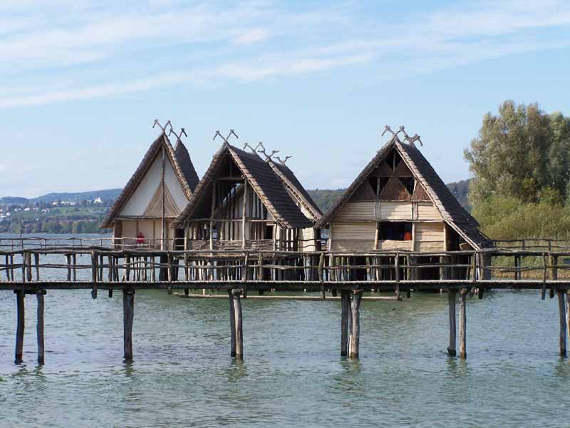 Pfahlbaumuseum in Unteruhldingen/Bodensee