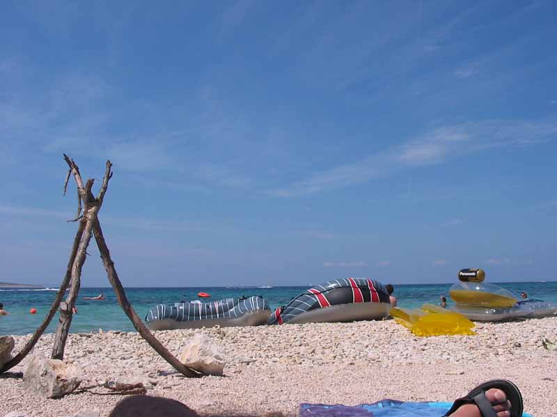 Strand bei Mandre