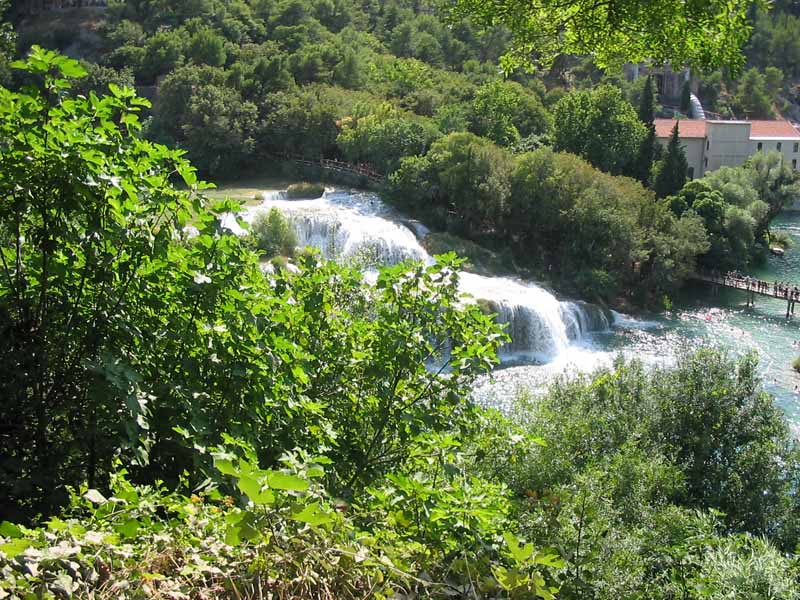 Skradinski Buk - ein Teil der Krka-Fälle
