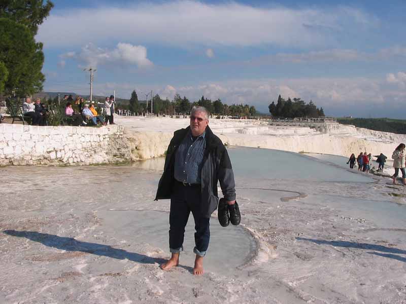Warmes Wasser im März