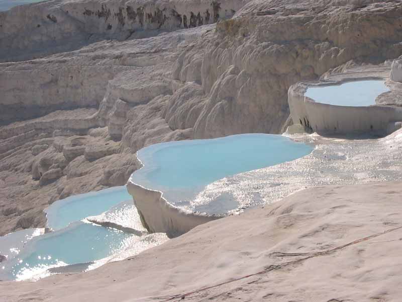 Sinterbecken in Pamukkale