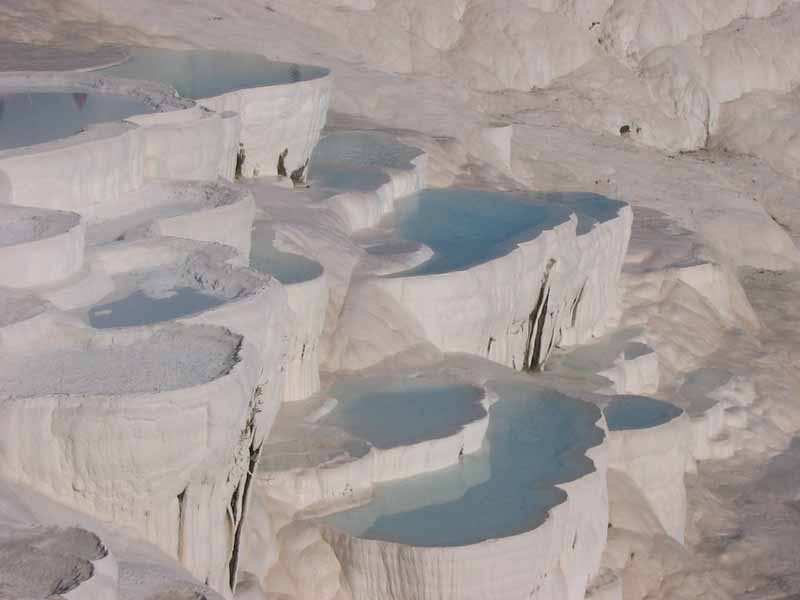 Sinterbecken in Pamukkale