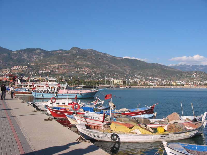 Hafen in Alanya
