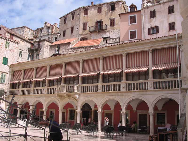 Stadtloggia in Sibenik