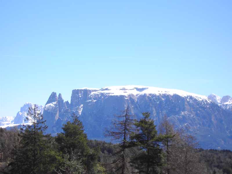 Ein überwältigendes Panorama - der Schlern