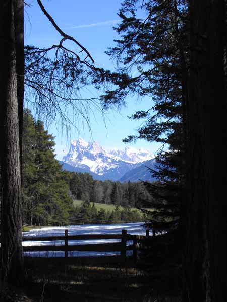 Ausblick beim Wandern
