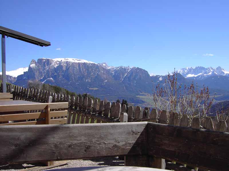 Raststation an einem herrlichen Wandertag