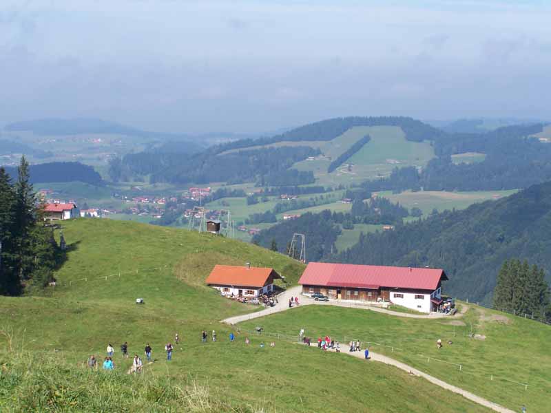 Auf dem "Hündle" - nahe Oberstaufen