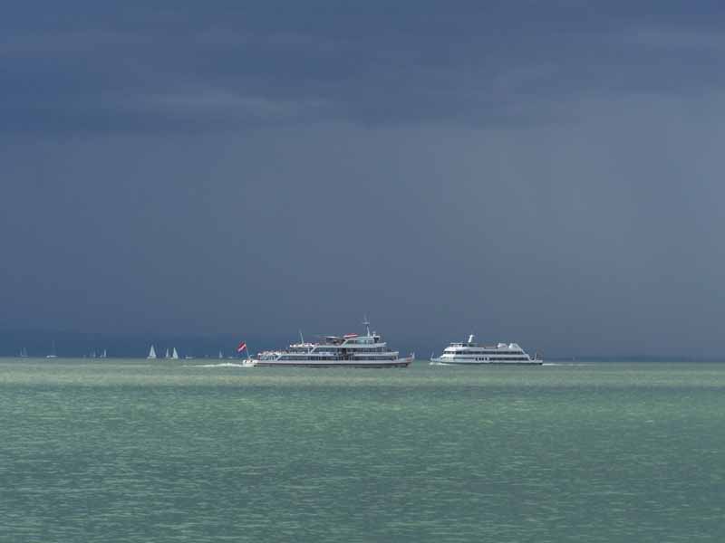 Gewitterstimmung überm Bodensee