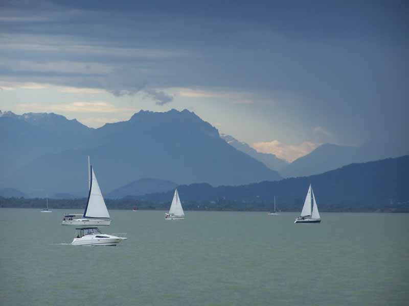 Gewitterstimmung überm Bodensee