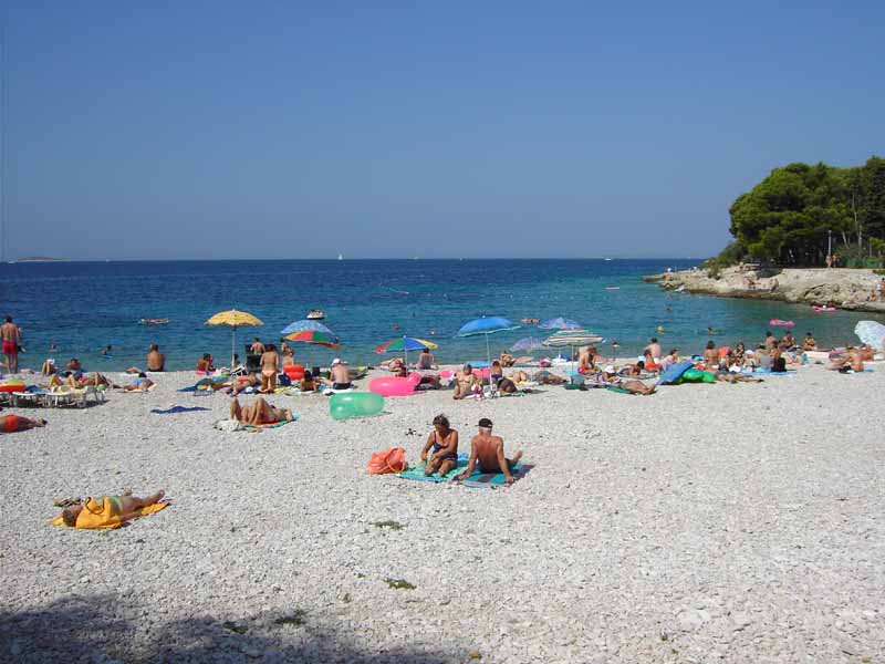 Strandleben in Primosten