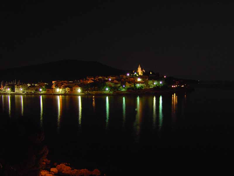 Toller Ausblick bei Nacht
