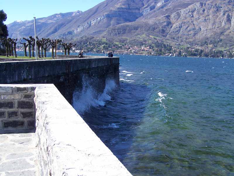 Bellagio mit Wind