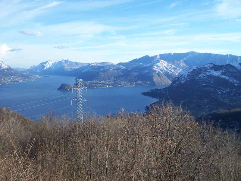 Am Nachmittag des Ostersonntags: Sonnenschein über Bellagio
