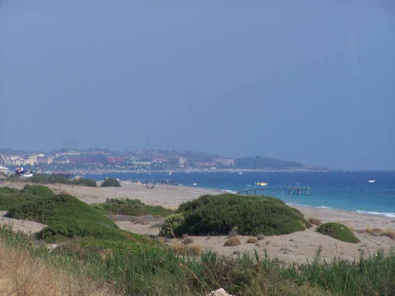 türkisches Strandleben