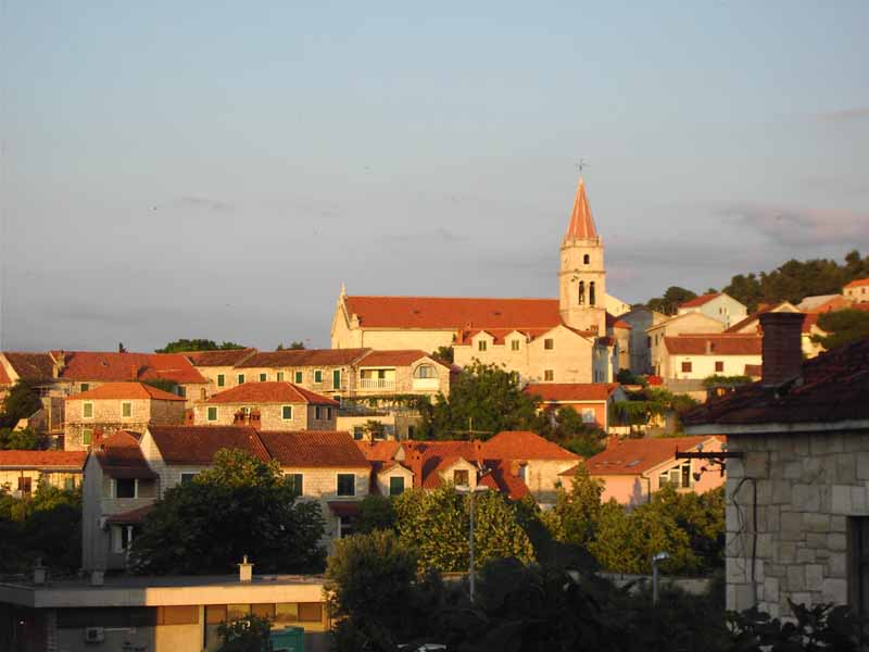 Postira am Abend