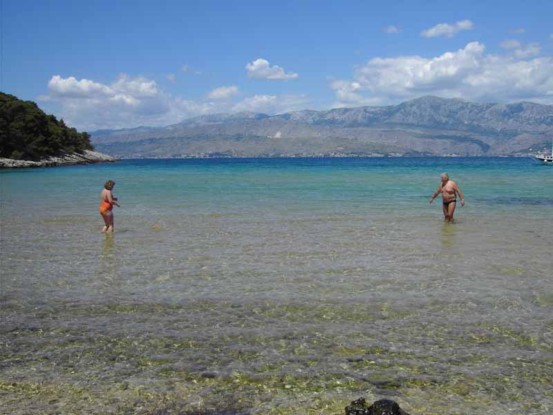 Vorsaison - viel Platz am Strand