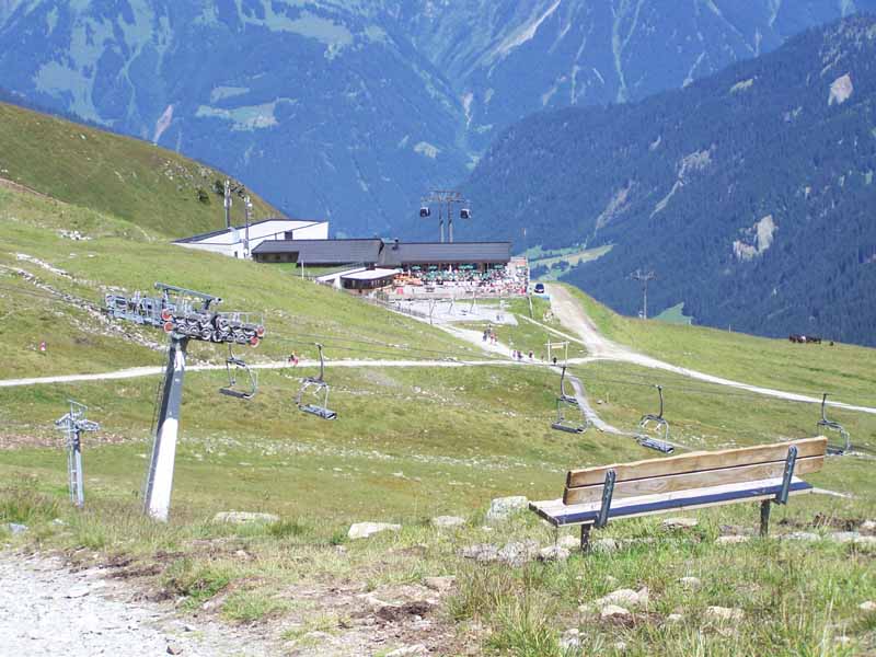 Seilbahn-Bergstation