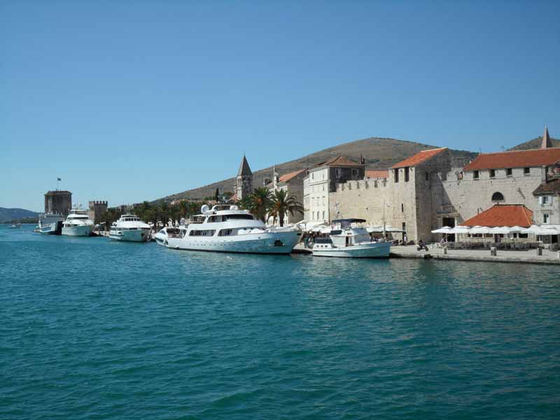 Promenade in Trogir