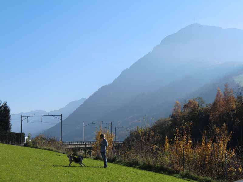 nahe Immensee am Zuger See - im Hintergrund die Rigi