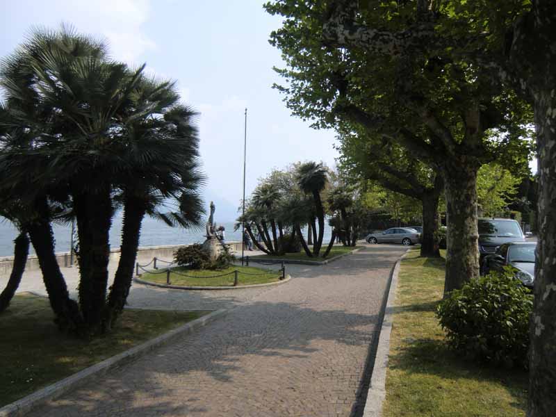 am Ufer des Luganer Sees