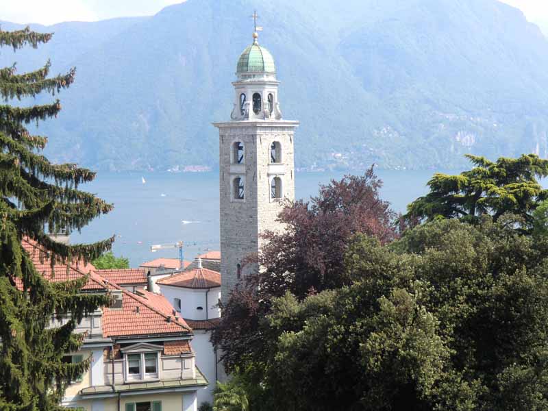Lugano mit dem Luganer See