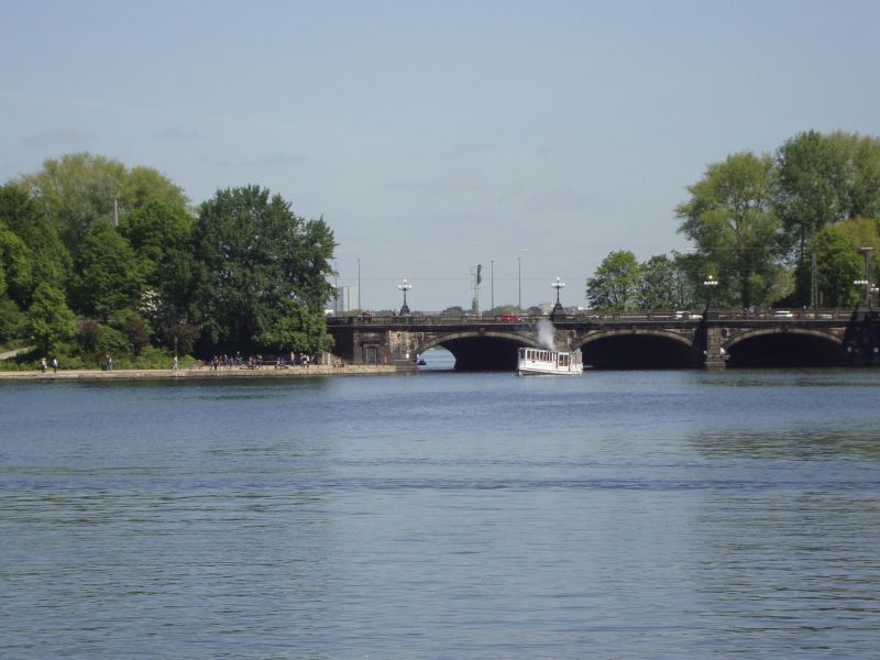 an der Binnenalster