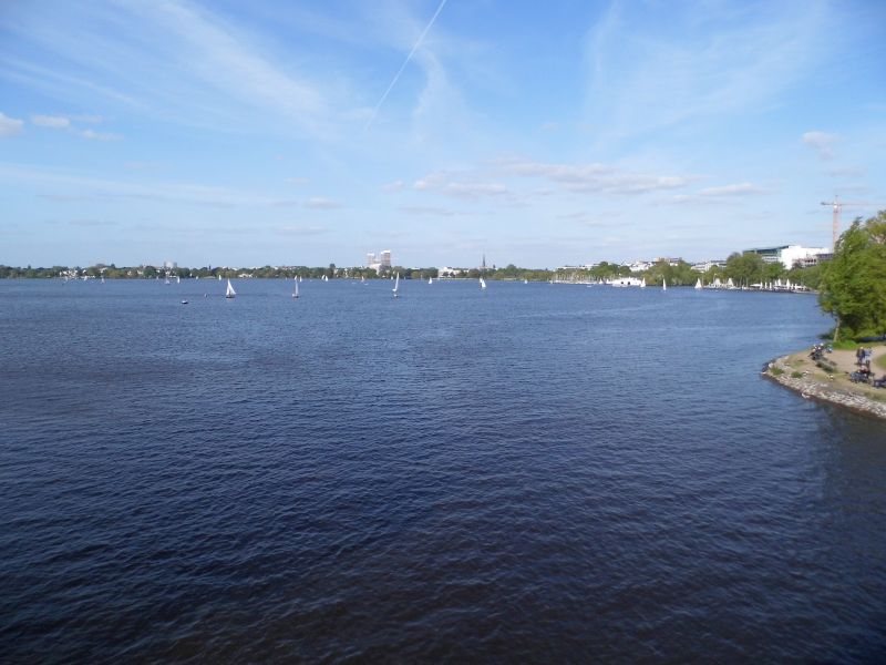 an der Außenalster