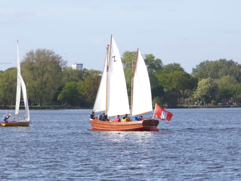 auf der Außenalster