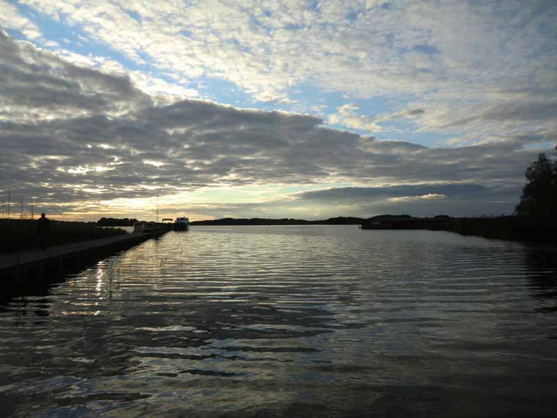 Abendstimmung in Rechlin (Müritz)