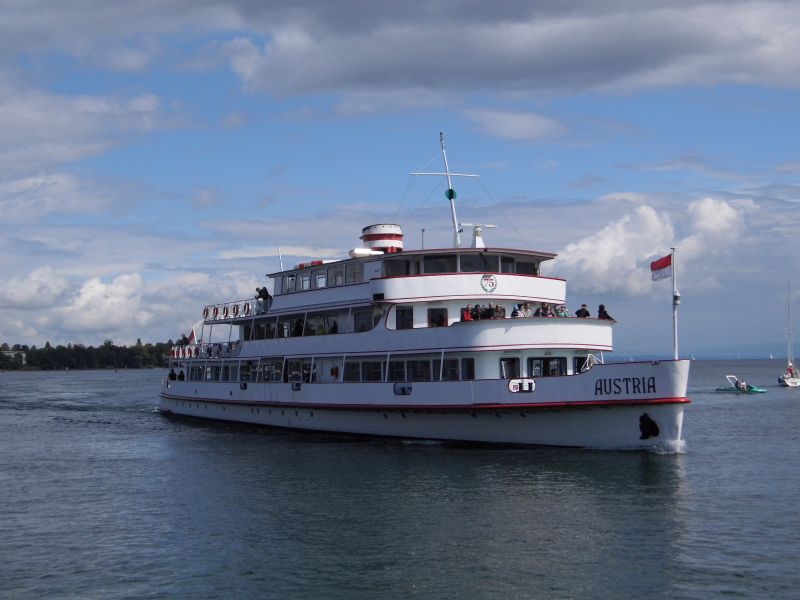 ein österreichisches Schiff