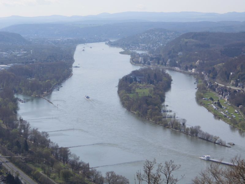 der Mittelrhein bei Königswinter