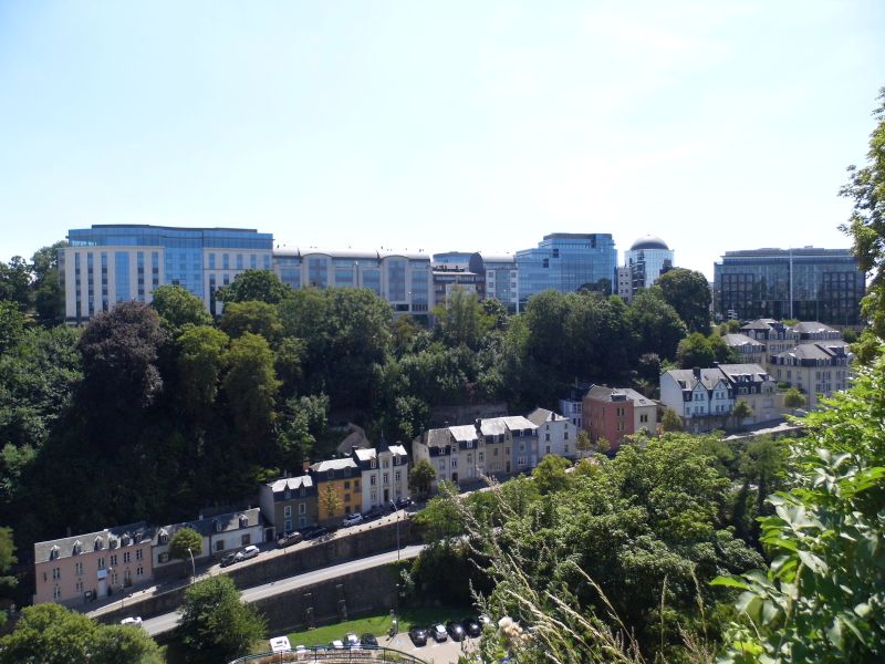 die Stadt Luxemburg im Land Luxemburg