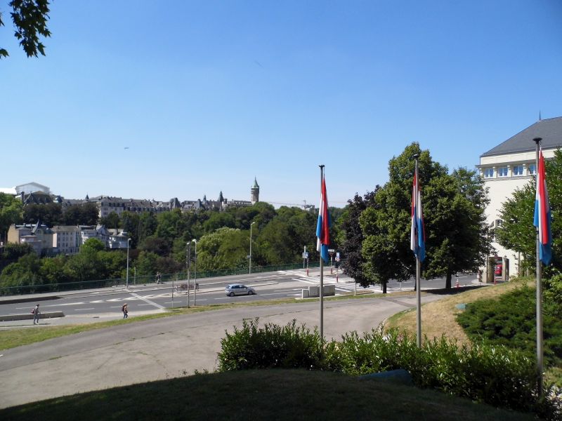 die Stadt Luxemburg im Land Luxemburg