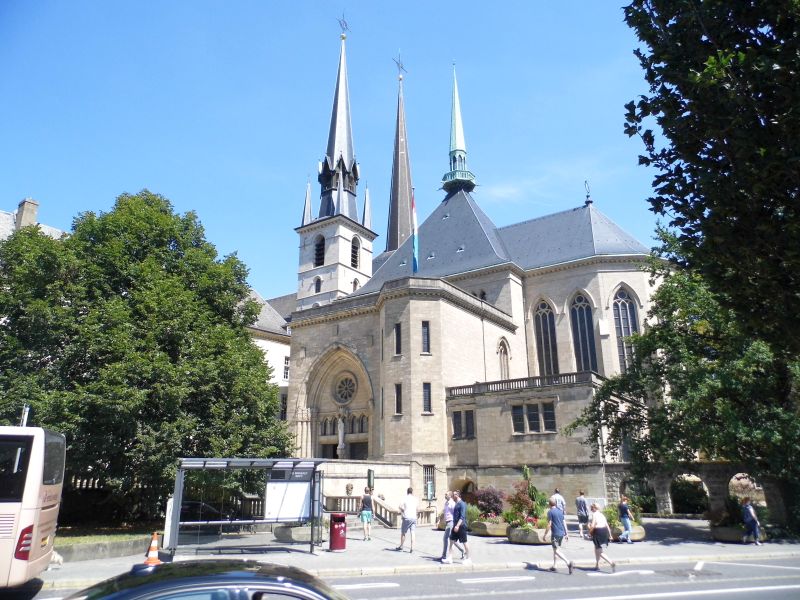 die Stadt Luxemburg im Land Luxemburg