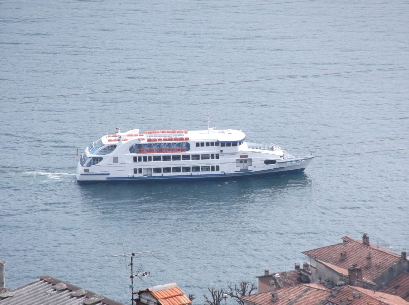 Die "Orione" im Liniendienst
