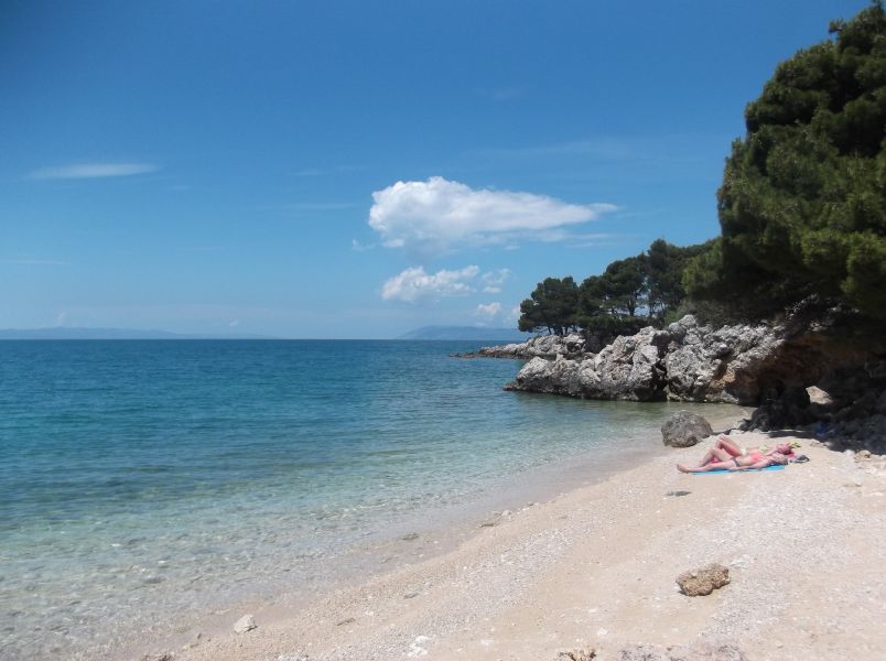 Strand bei Podgora