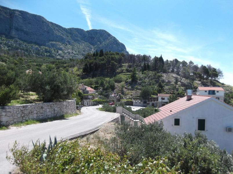 das Biokovo über Podgora