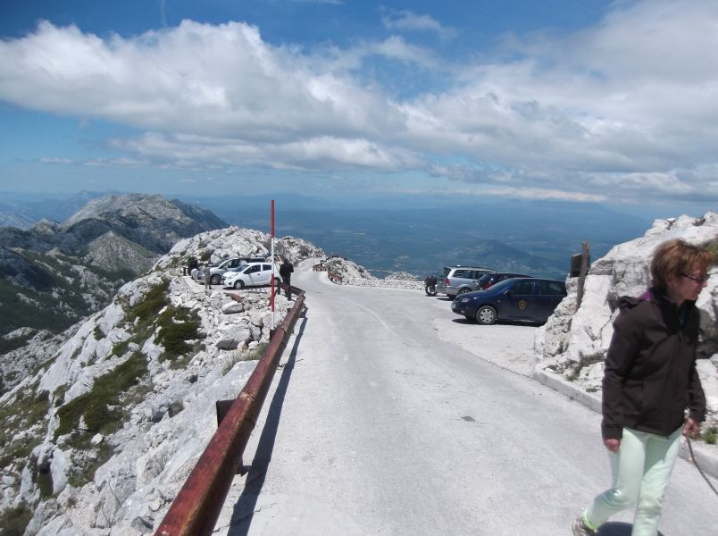 wenige Meter unterhalb des Sv. Jure - on the top im Biokovo