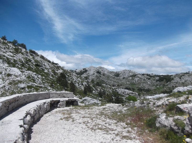an der Scharte über Makarska