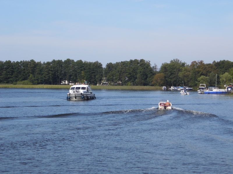 einiges los auf dem Wasser