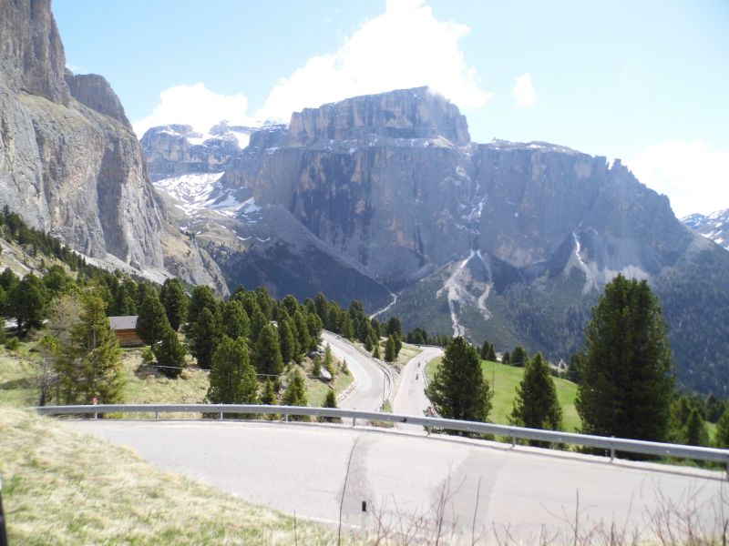 Südrampe zum Sellajoch