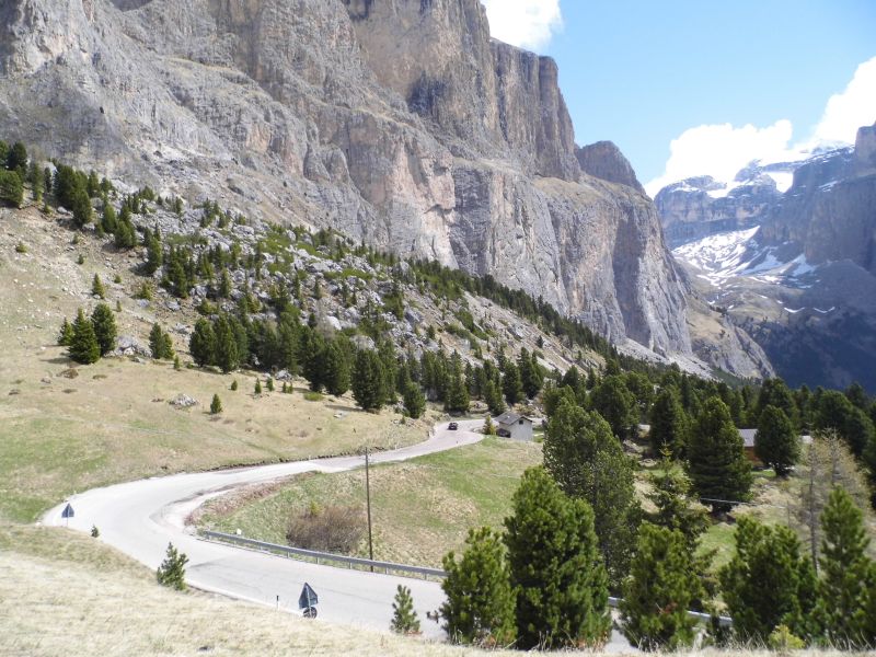 Südrampe zum Sellajoch