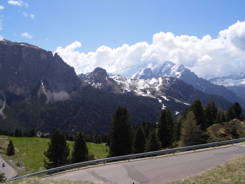 Südrampe zum Sellajoch