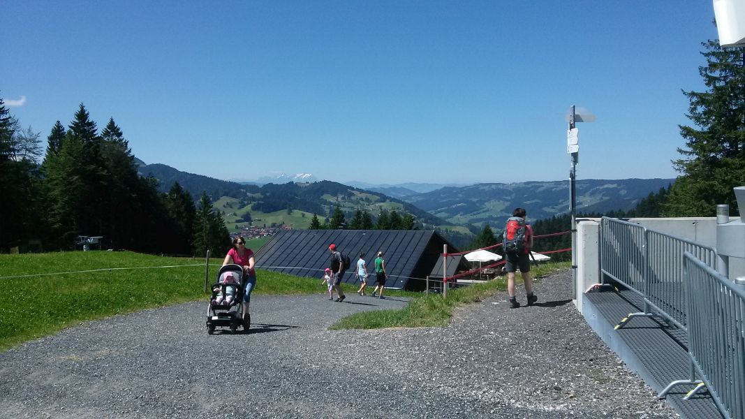 Wanderung auf dem Hündle
