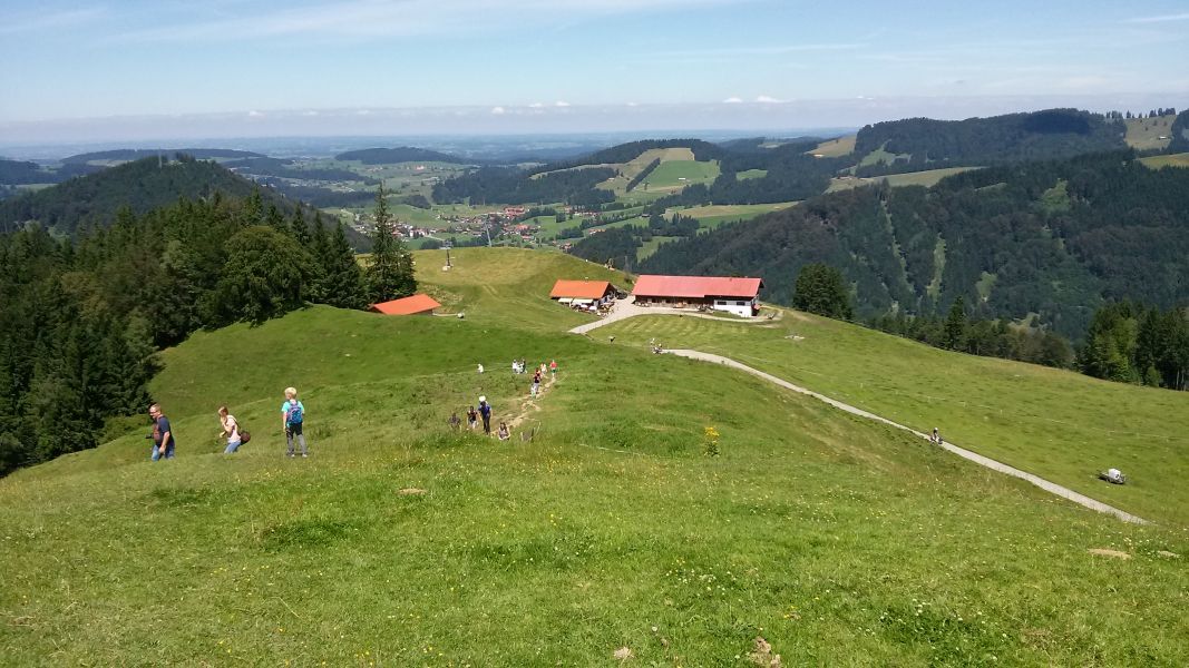 Wanderung auf dem Hündle