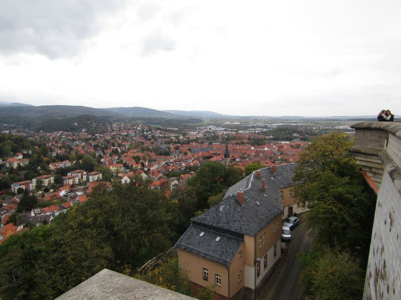 Aussicht vom Schloß